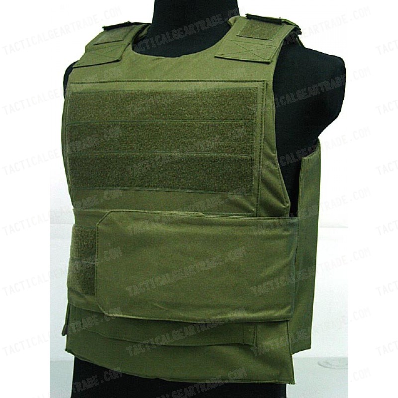 Black Hawk Down Body Armor Plate Carrier Vest OD