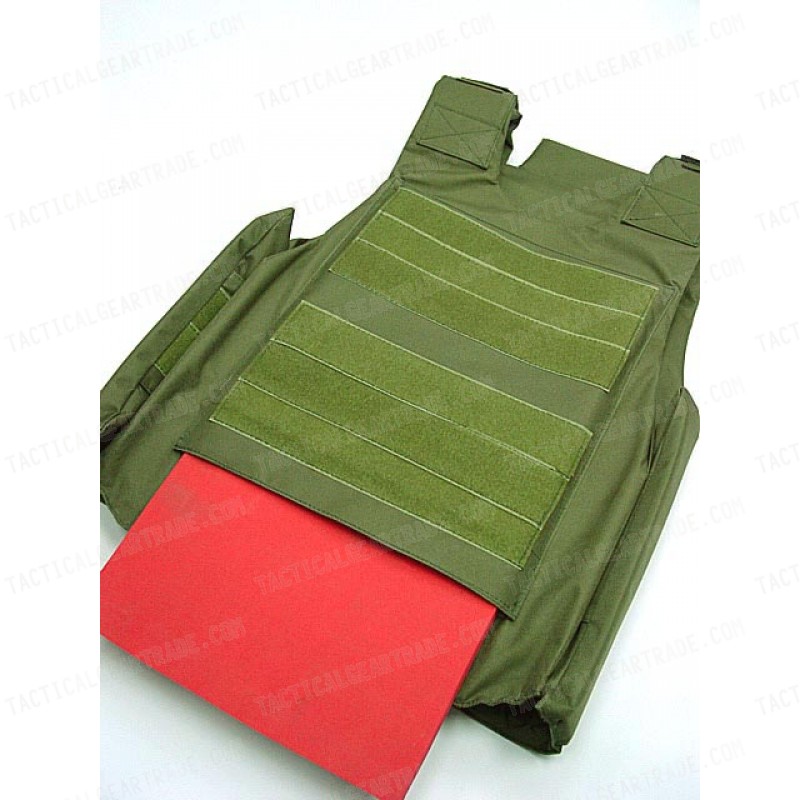 Black Hawk Down Body Armor Plate Carrier Vest OD