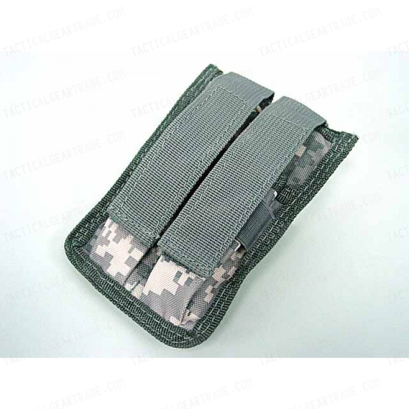 Molle Double Pistol Magazine Pouch Digital ACU Camo