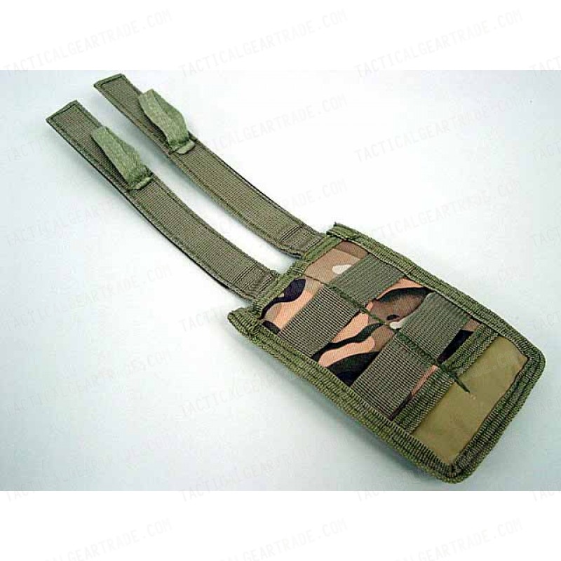 Molle Double Pistol Magazine Pouch Multi Camo