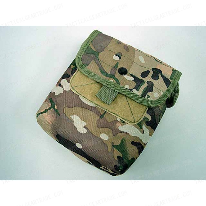 Molle Large Utility Tools Drop Pouch Multi Camo