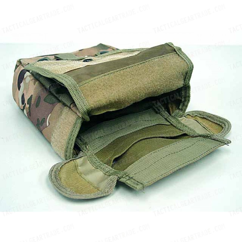 Molle Large Utility Tools Drop Pouch Multi Camo