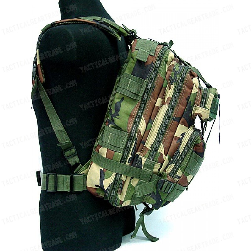 Level 3 Molle Assault Backpack Camo Woodland