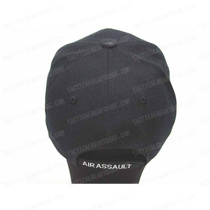 US Army Air Assault Logo Military Baseball Cap Hat Black