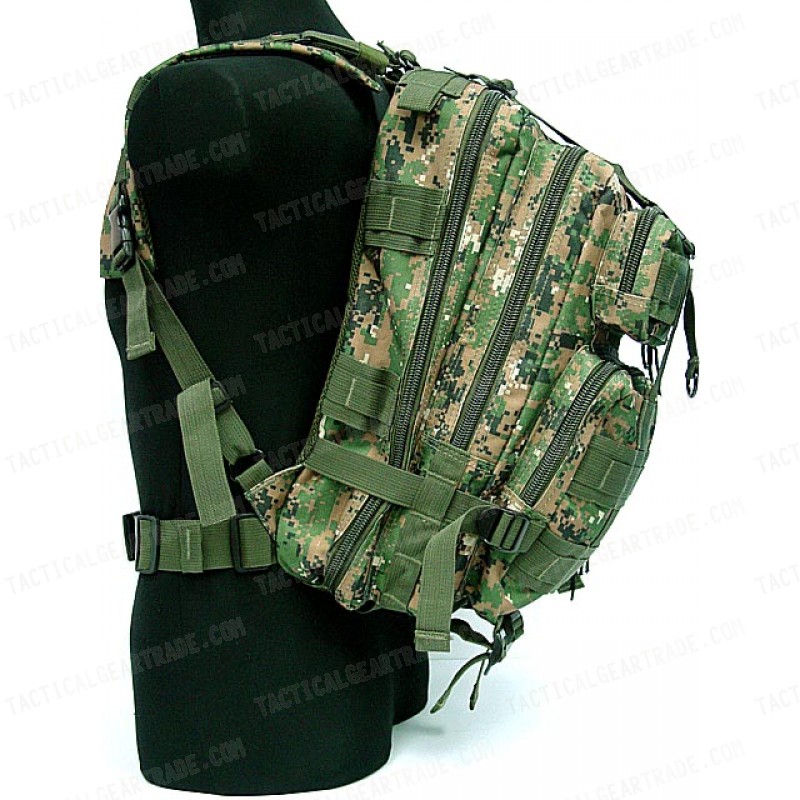 Level 3 Molle Assault Backpack Digital Camo Woodland