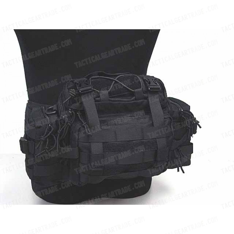 Molle Utility Gear Assault Waist Pouch Bag Black for 24.14