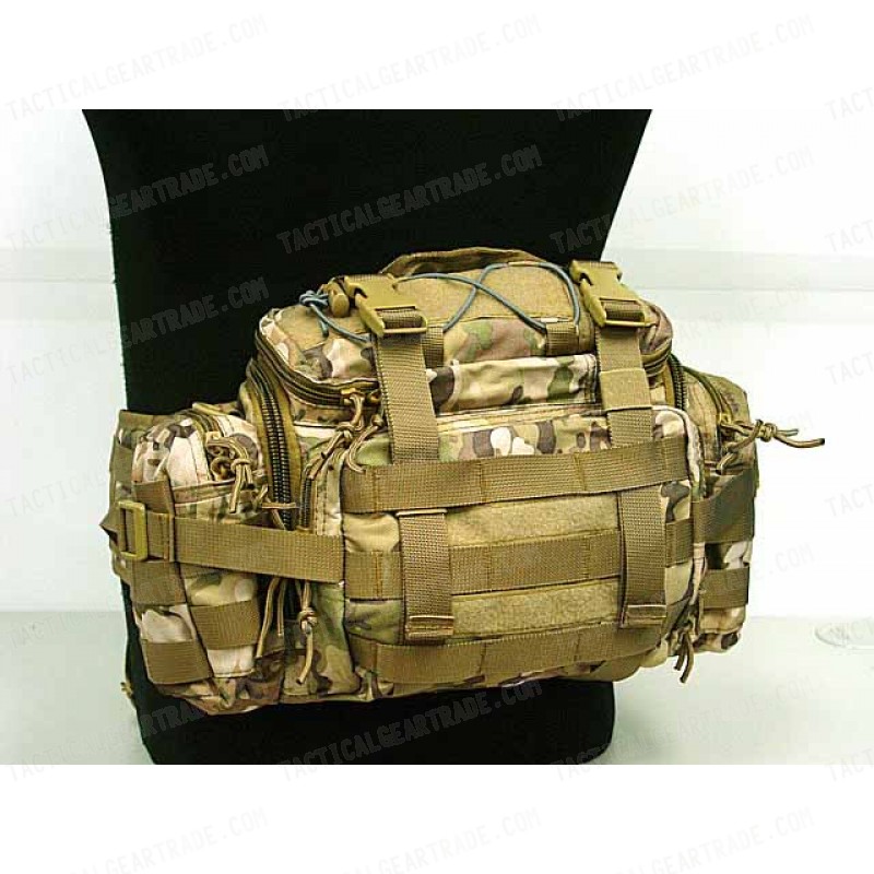 Molle Utility Gear Assault Waist Pouch Bag Multi Camo for 24.14