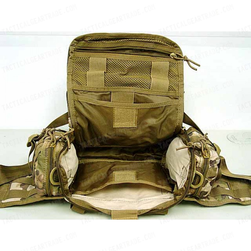 Molle Utility Gear Assault Waist Pouch Bag Multi Camo