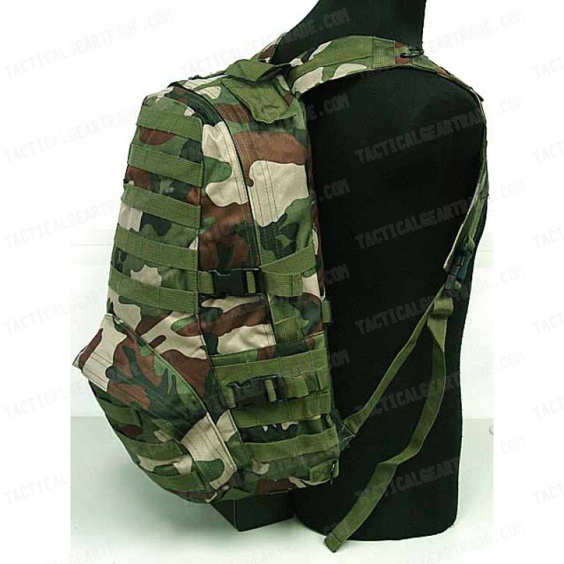 Molle Patrol FSBE Assault Backpack Camo Woodland