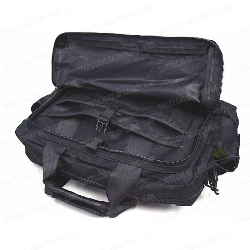 Airsoft Utility Briefcase Shoulder Bag Black