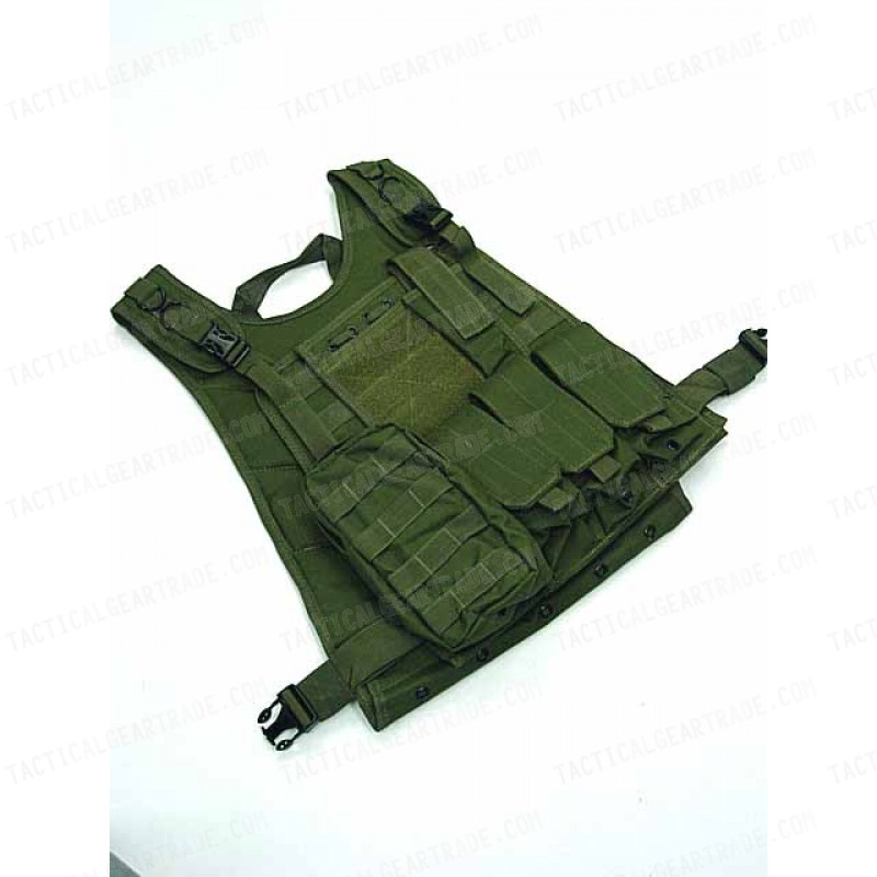 US Marine Assault Molle Plate Carrier Vest OD