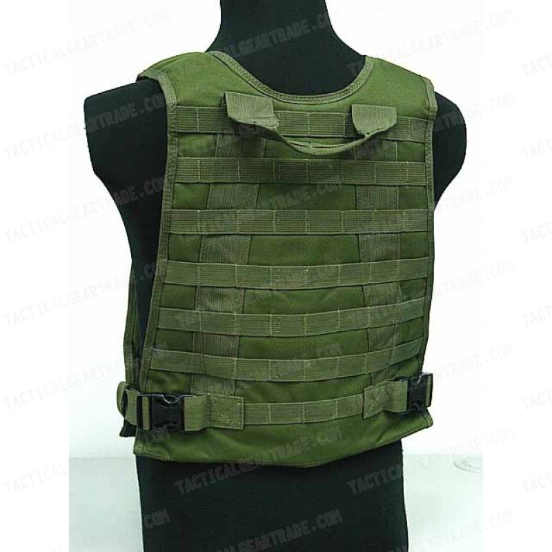 US Marine Assault Molle Plate Carrier Vest OD