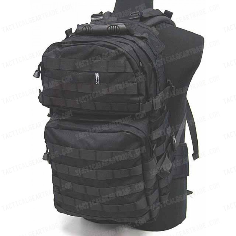 Tactical Molle Cyclone Hydration Gear Backpack Black