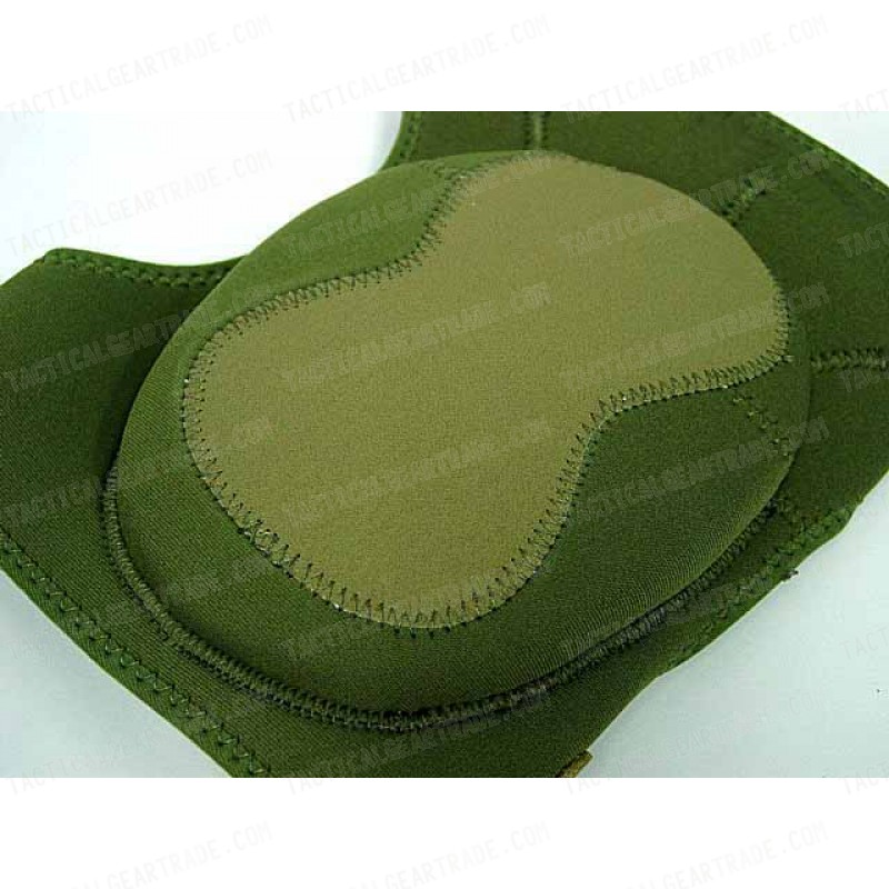 Airsoft Paintball Neoprene Knee & Elbow Pads OD