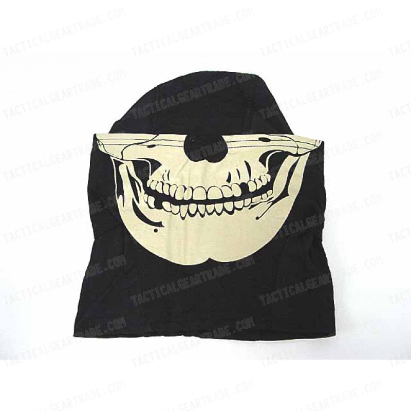 USMC Balaclava Hood Glow In Dark Skull Full Face Head Mask