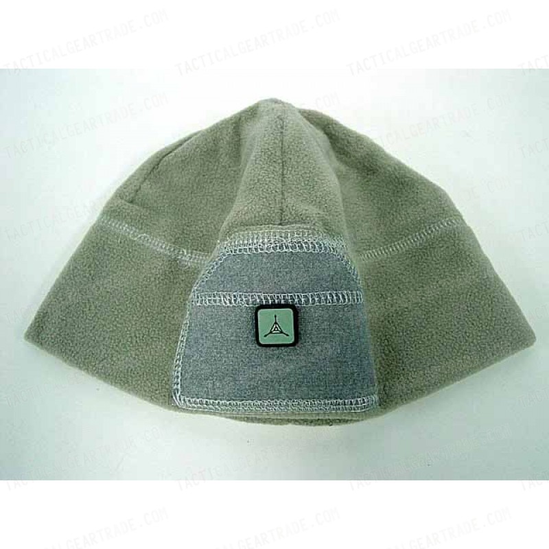 Fleece Velcro Attachment Watch Cap Hat ACU