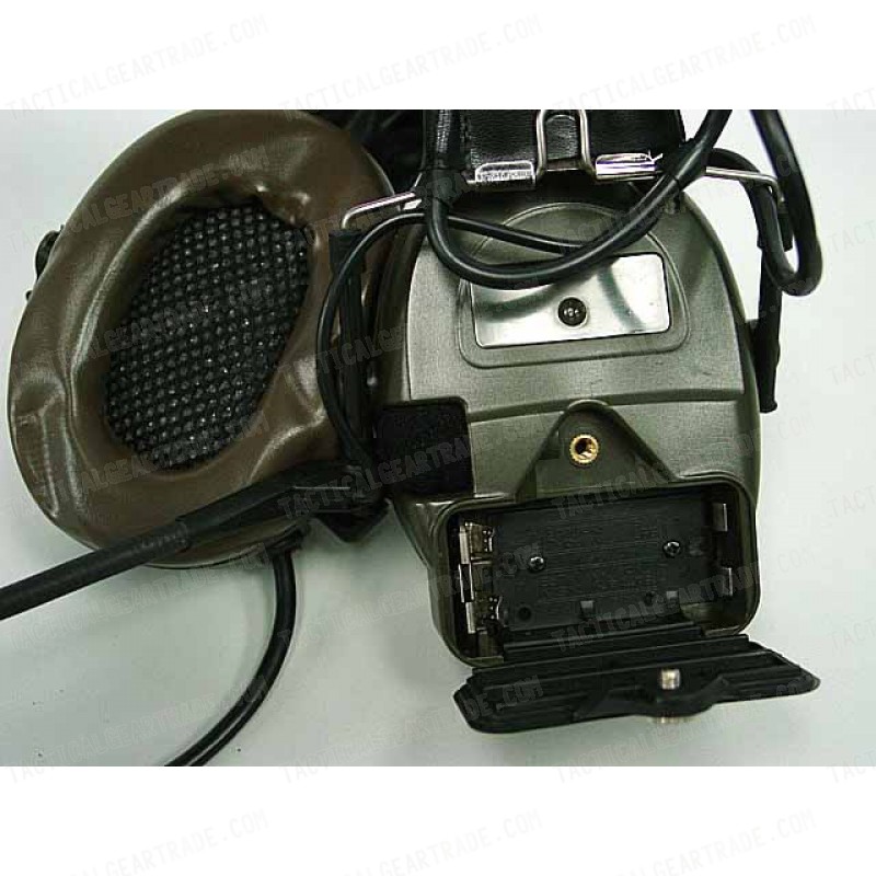 Element Comtac I Style Headset OD for Motorola PTT 2 Pin Radio - Z054 & Z113