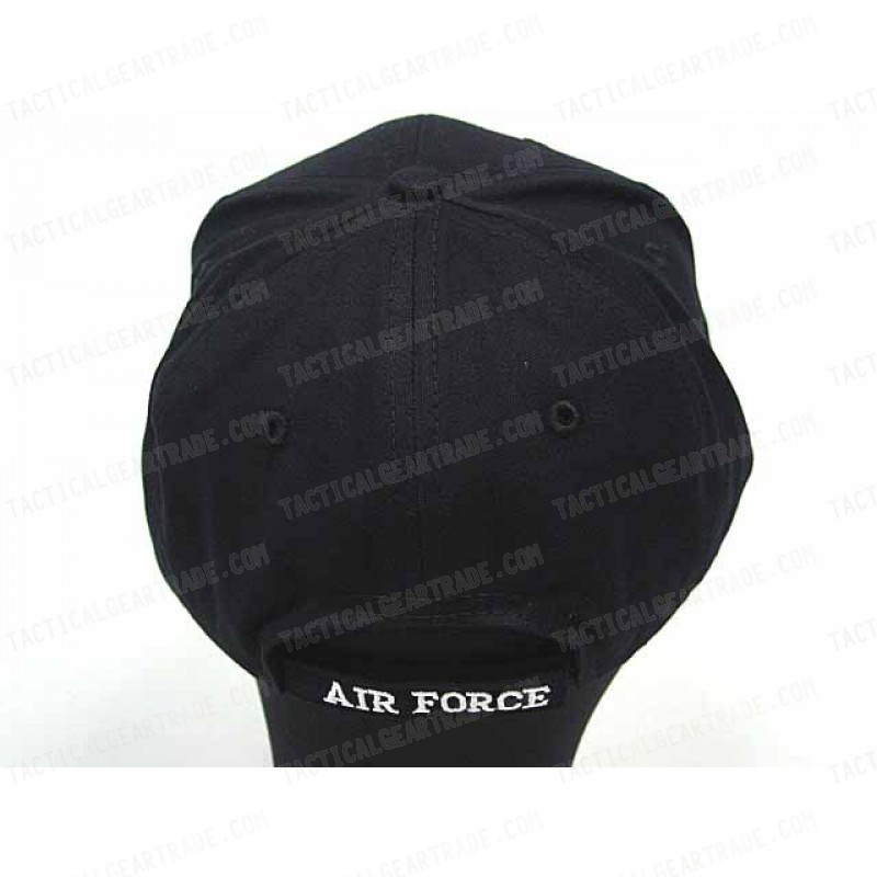 US Army Air Force Logo Military Baseball Cap Hat Black