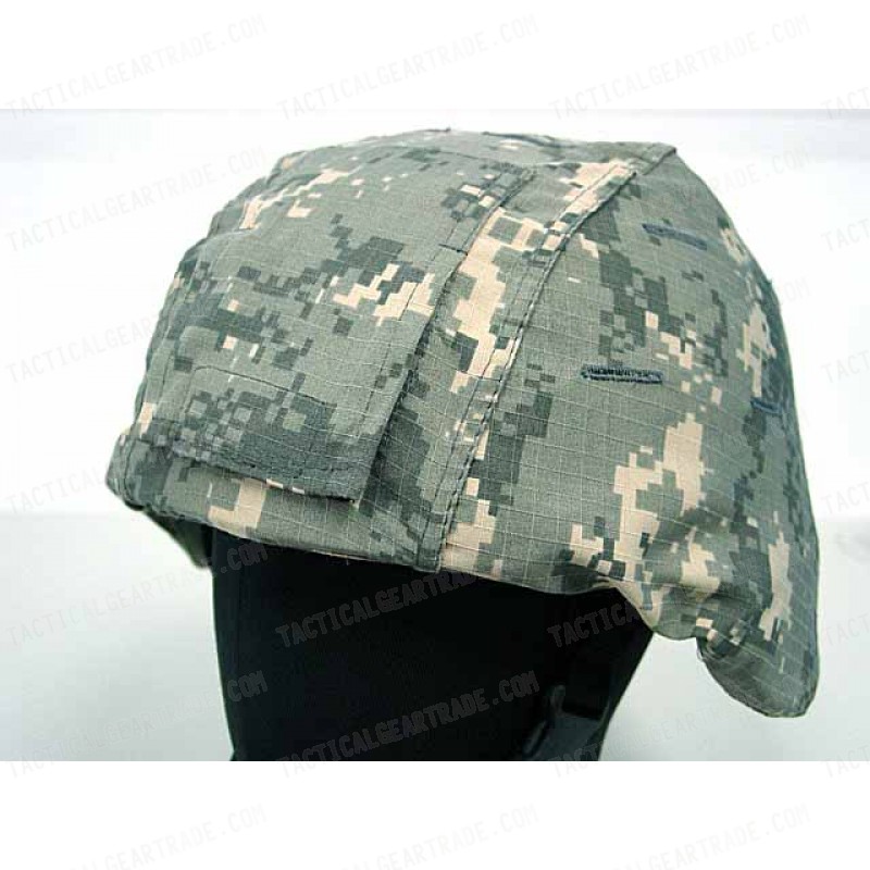 USGI MICH TC-2000 ACH Helmet Cover Digital ACU Camo #B