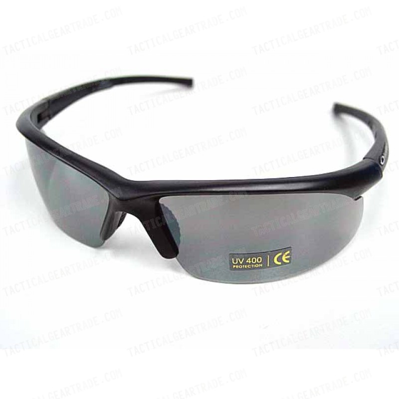 Guarder C6 Tactical Shooting Glasses w/4 Set Lens Black