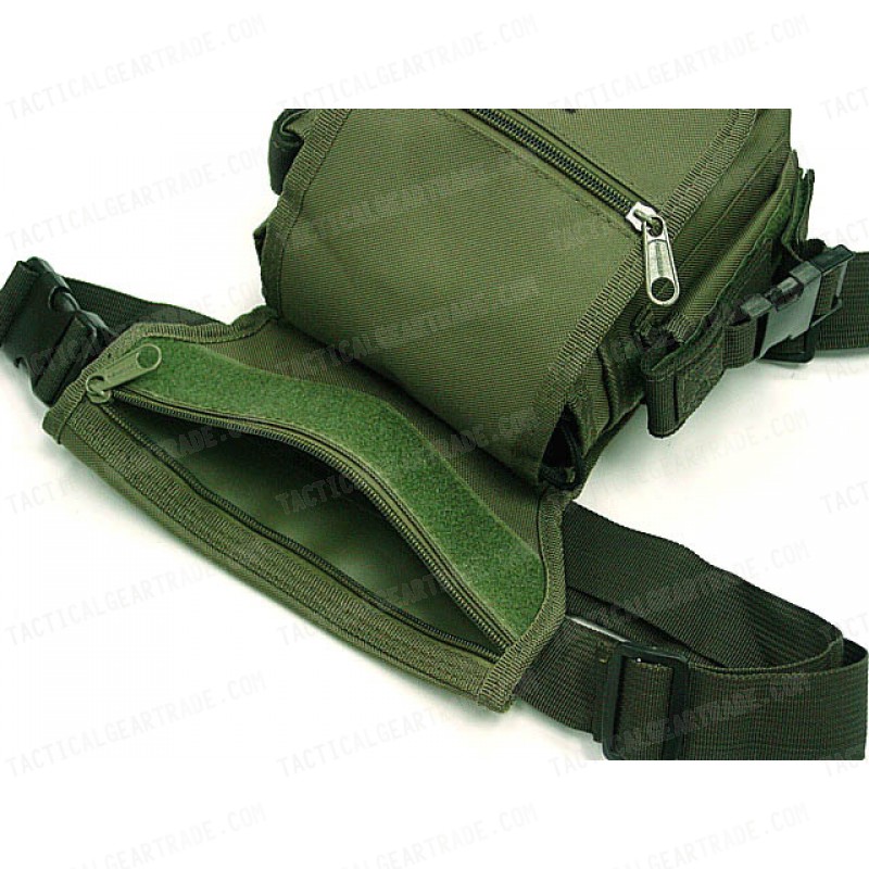 Drop Leg Utility Waist Pouch Carrier Bag OD