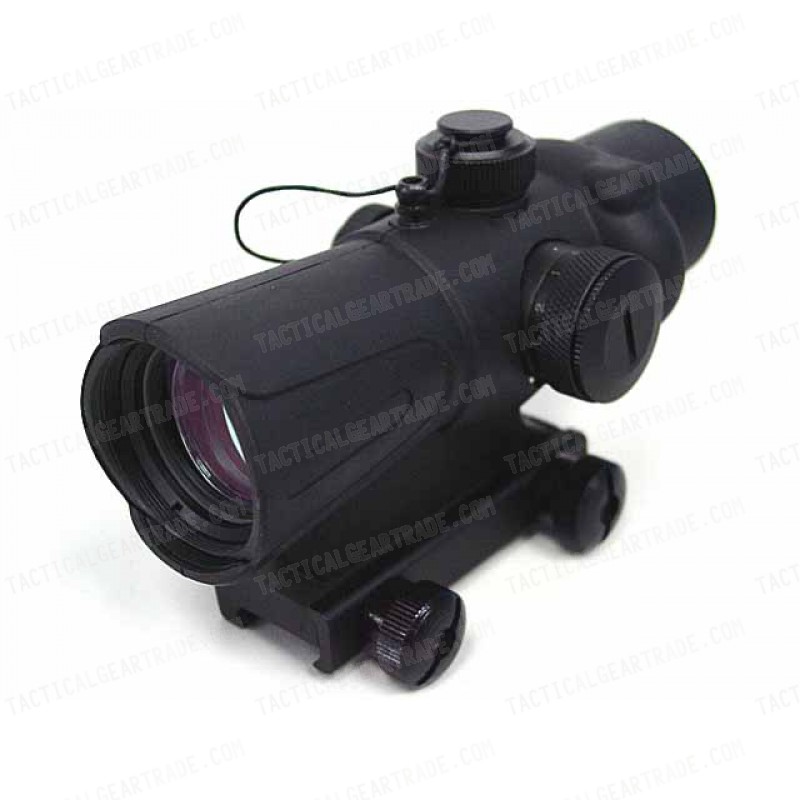 1x30 30mm Red/Green Dot Sight Scope w/Killflash QD Mount