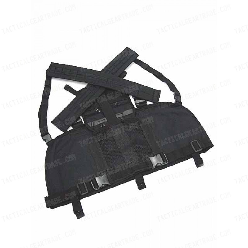 Molle Chest Rig Platform Carrier Vest Black