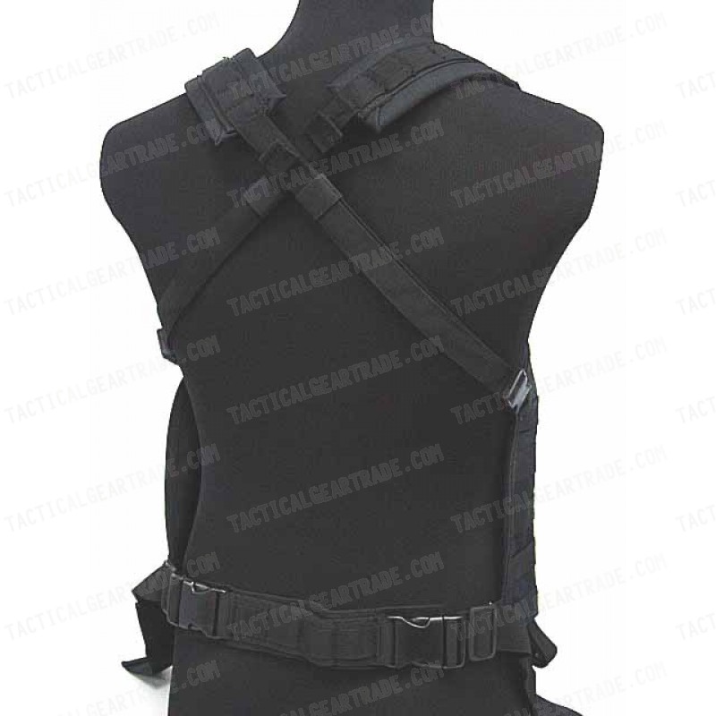 Molle Chest Rig Platform Carrier Vest Black