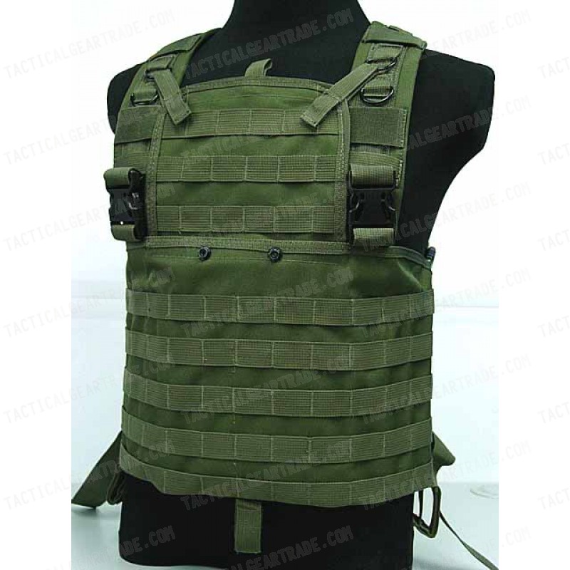 Molle Chest Rig Platform Carrier Vest OD