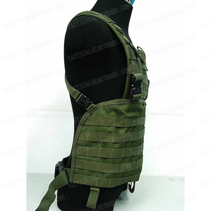 Molle Chest Rig Platform Carrier Vest OD