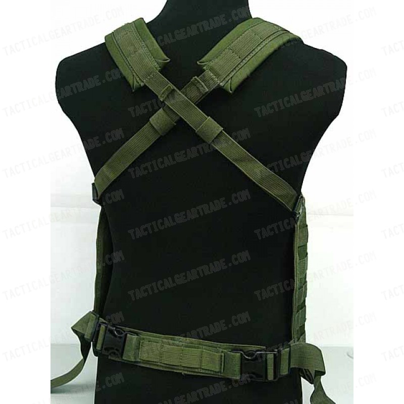 Molle Chest Rig Platform Carrier Vest OD