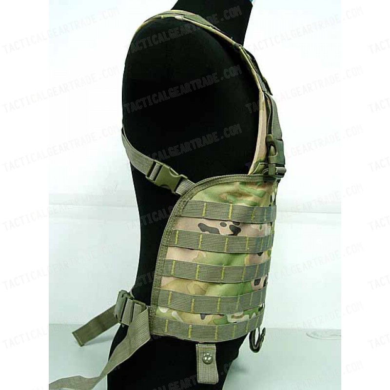 Molle Chest Rig Platform Carrier Vest Multi Camo