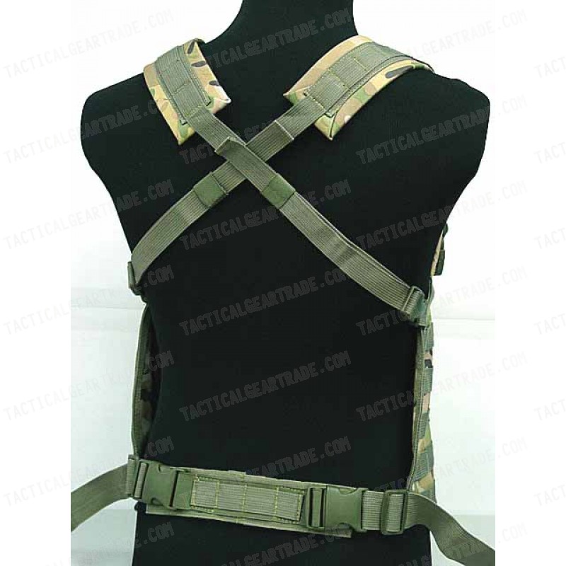 Molle Chest Rig Platform Carrier Vest Multi Camo