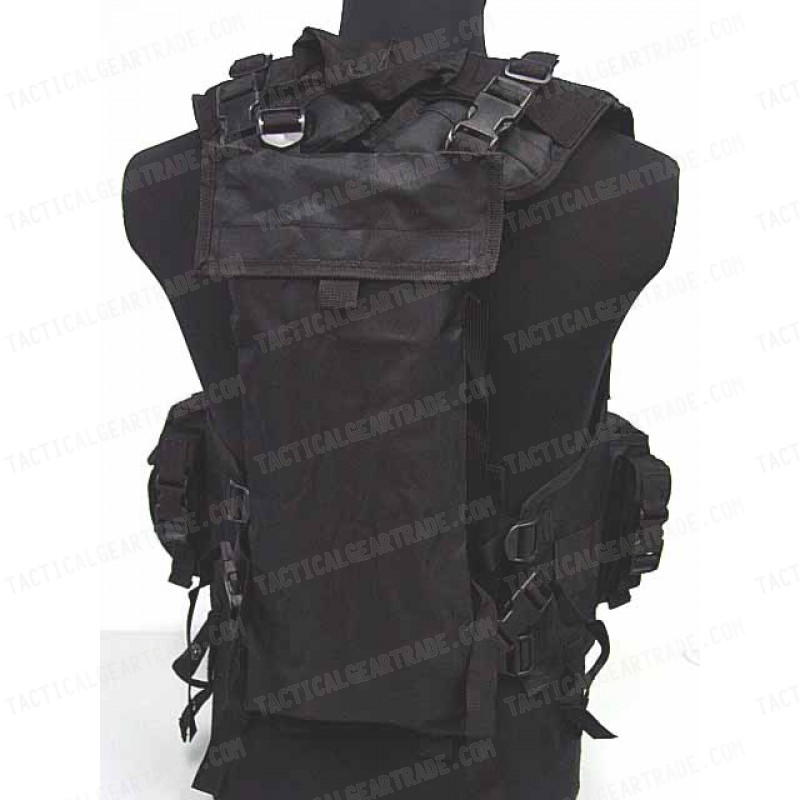US Navy Seal CQB LBV Modular Assault Vest Black