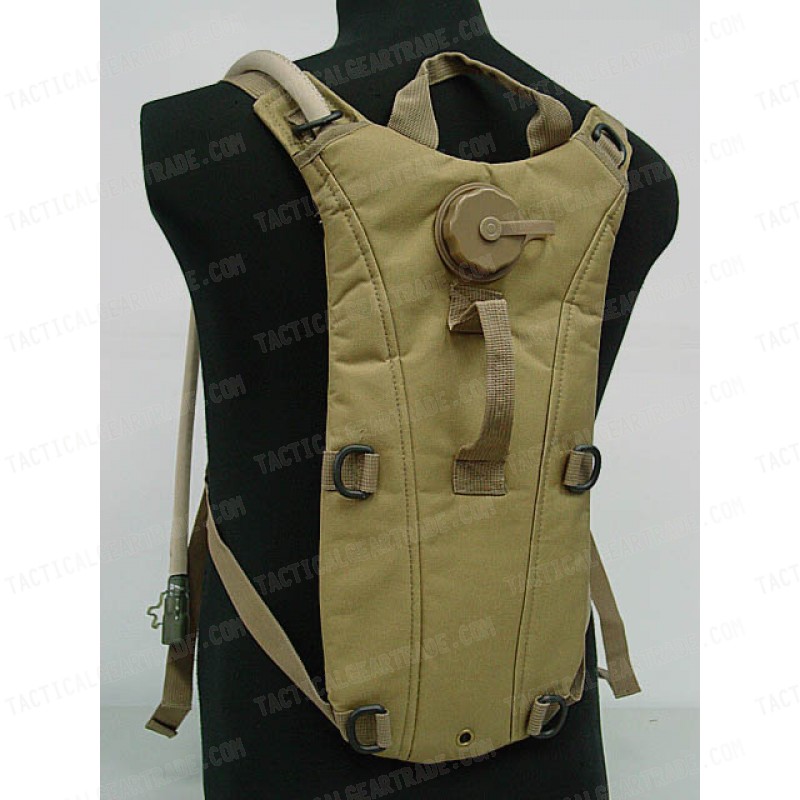 US Army 3L Hydration Water Backpack Coyote Brown