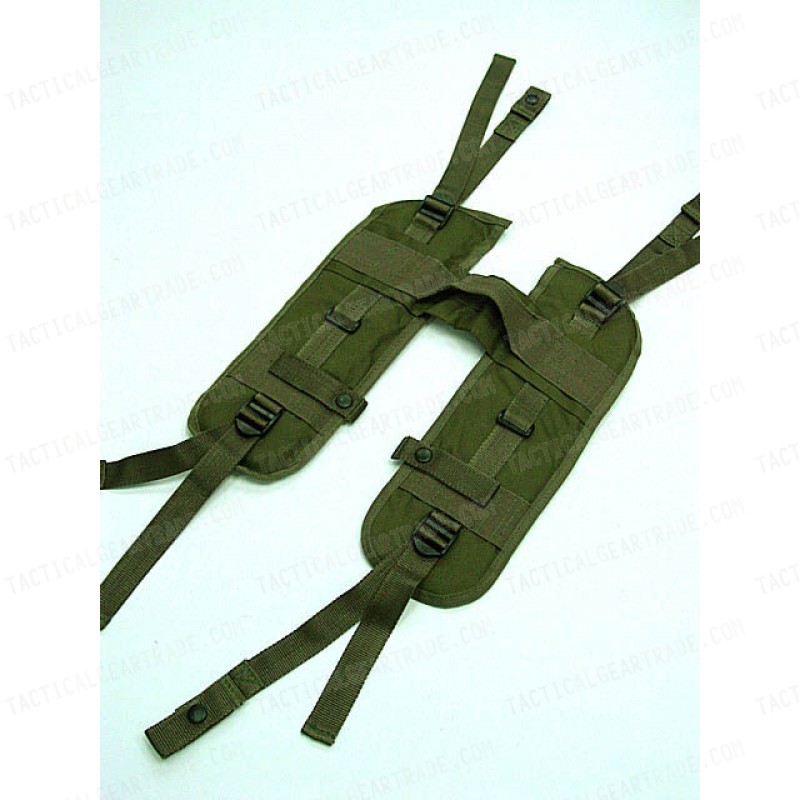 USMC USGI Load Bearing H Harness Suspender OD