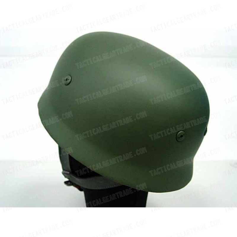 WWII WW2 German Paratrooper Fallschirmjager M38 Helmet OD