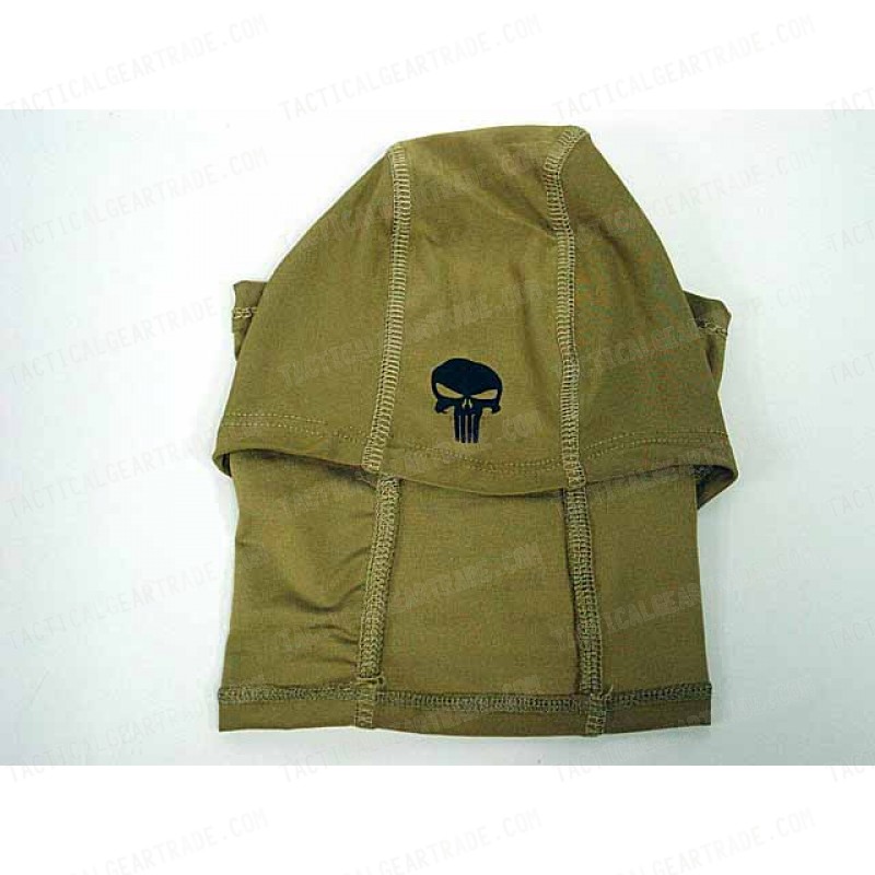 Balaclava Hood Full Face Head Mask Protector Coyote Brown