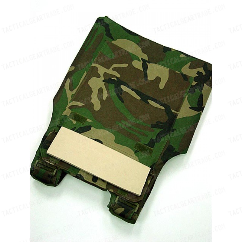 Black Hawk Down Body Armor Plate Carrier Vest Camo Woodland