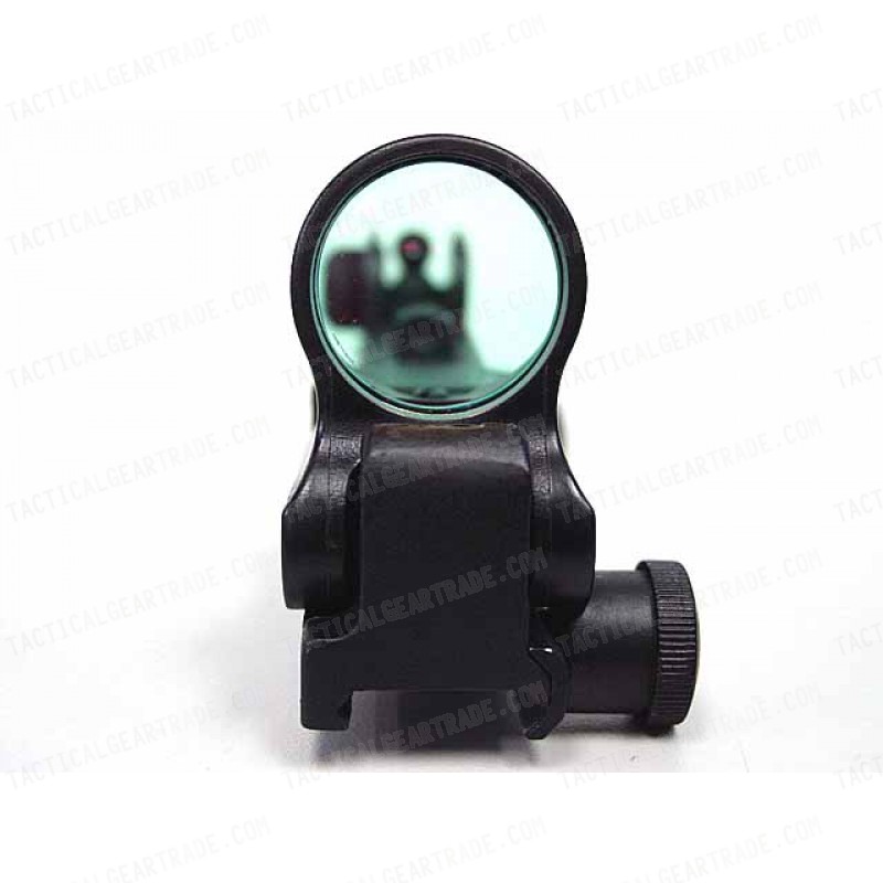 CMore Style Red Dot Sight Reflex with AR Rear Iron Sight Black