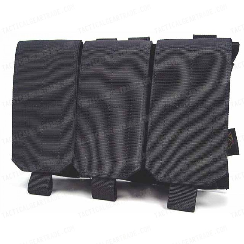 Flyye 1000D Molle Triple M4/M16 Magazine Pouch Black