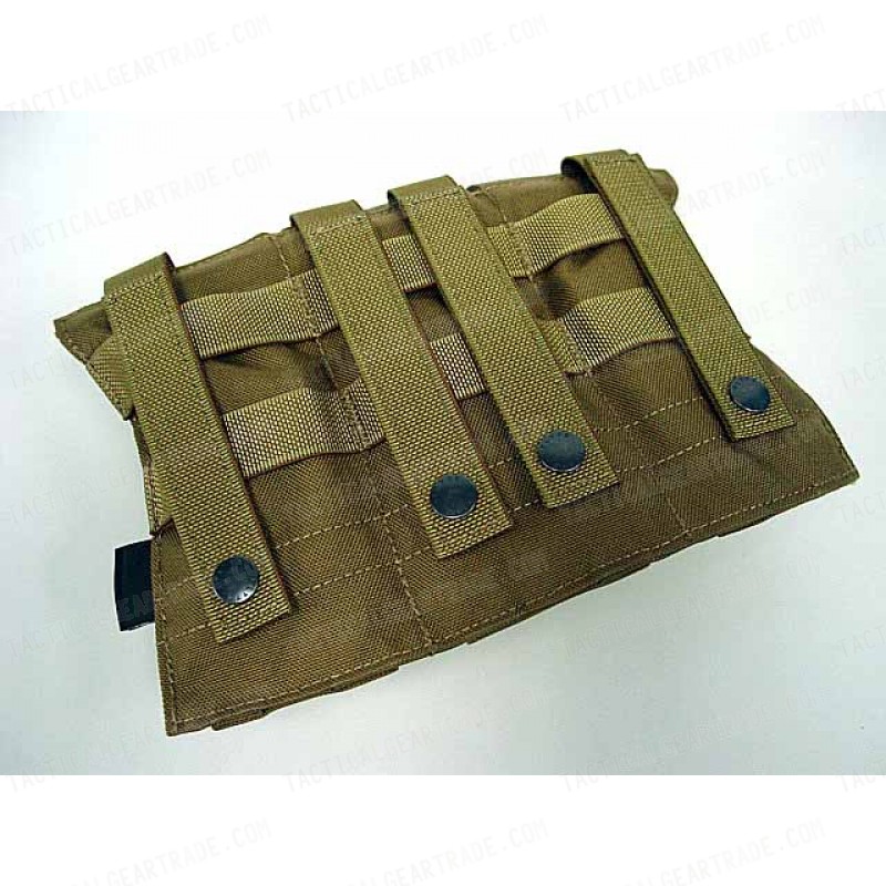 Flyye 1000D Molle Triple M4/M16 Magazine Pouch Coyote Brown