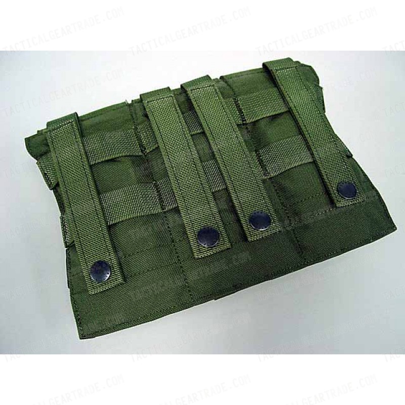 Flyye 1000D Molle Triple M4/M16 Magazine Pouch OD