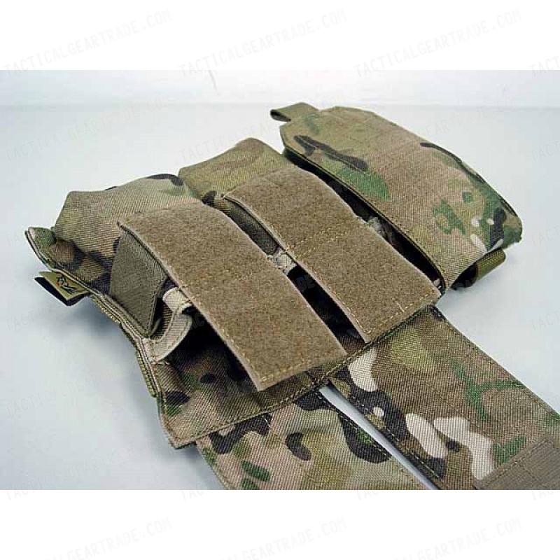 Flyye 500D Molle Triple M4/M16 Magazine Pouch Multicam