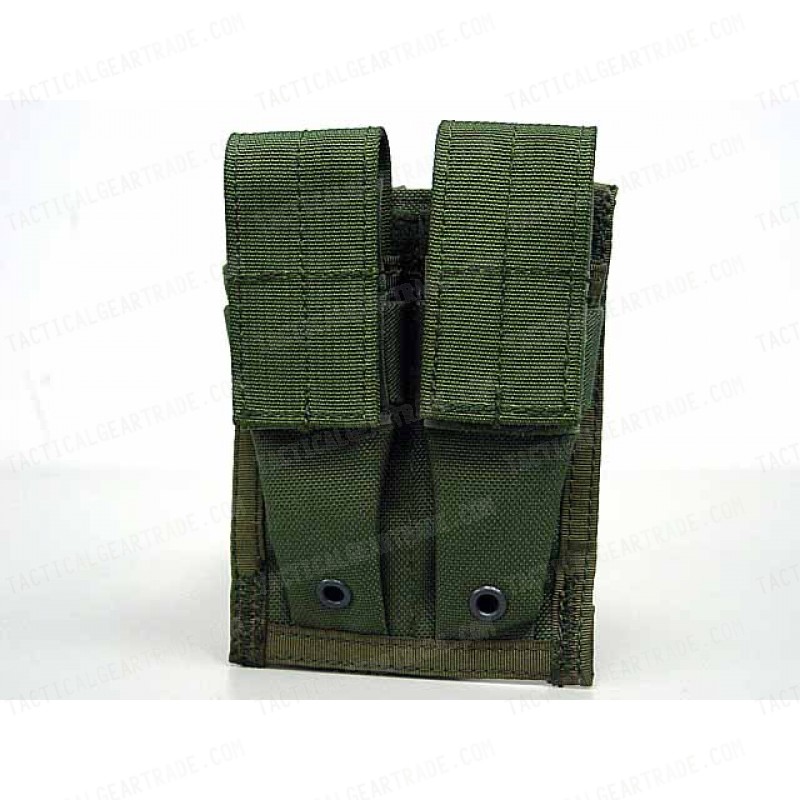 Flyye 1000D Molle Double 9mm Pistol Magazine Pouch OD