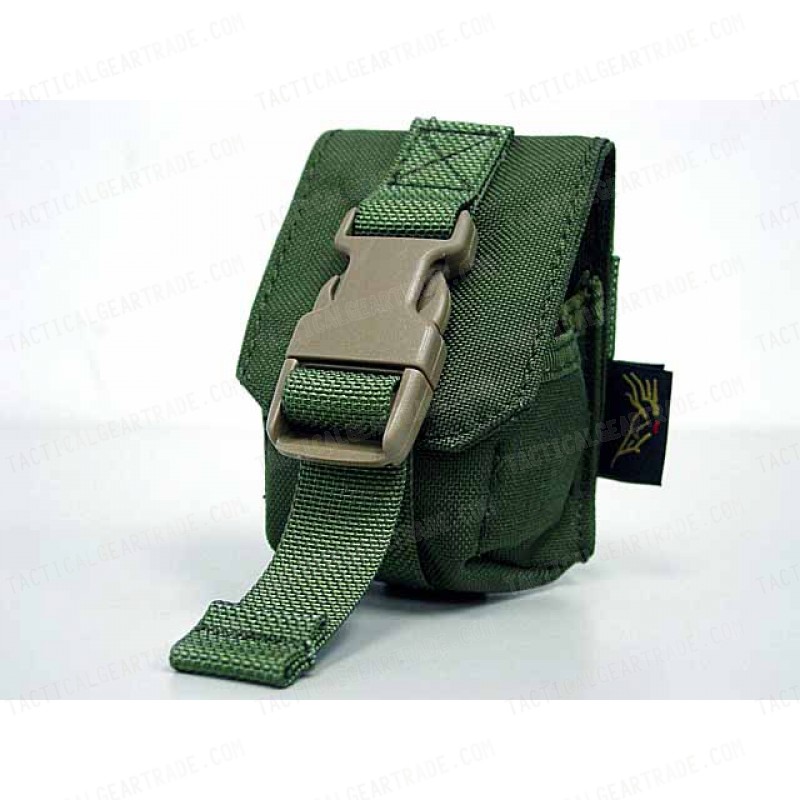 Flyye 1000D Molle Single Frag Grenade Pouch OD