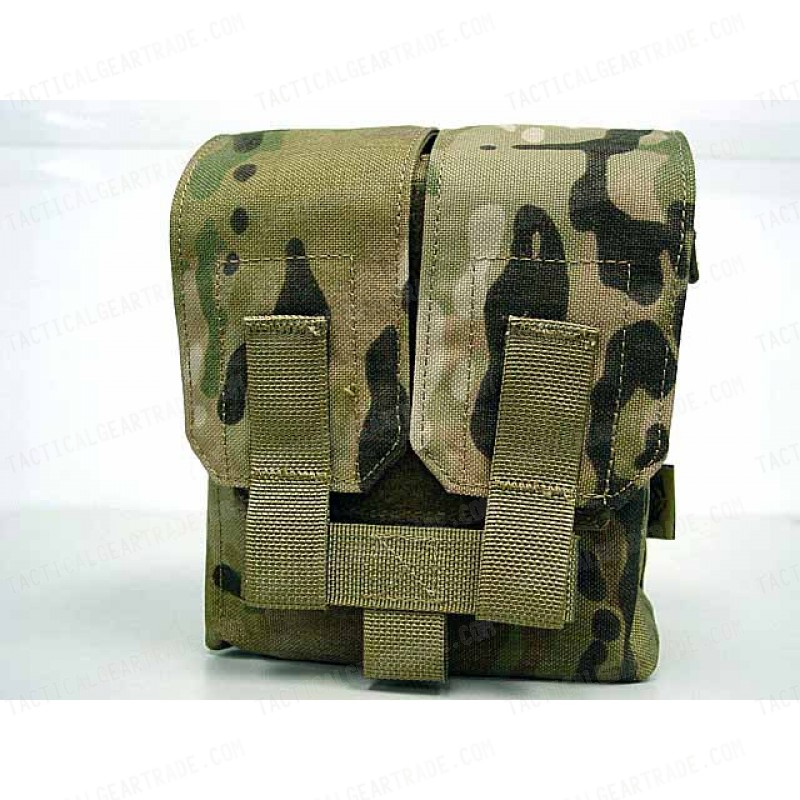 Flyye 500D Molle M249 200rds Ammo Magazine Pouch Multicam