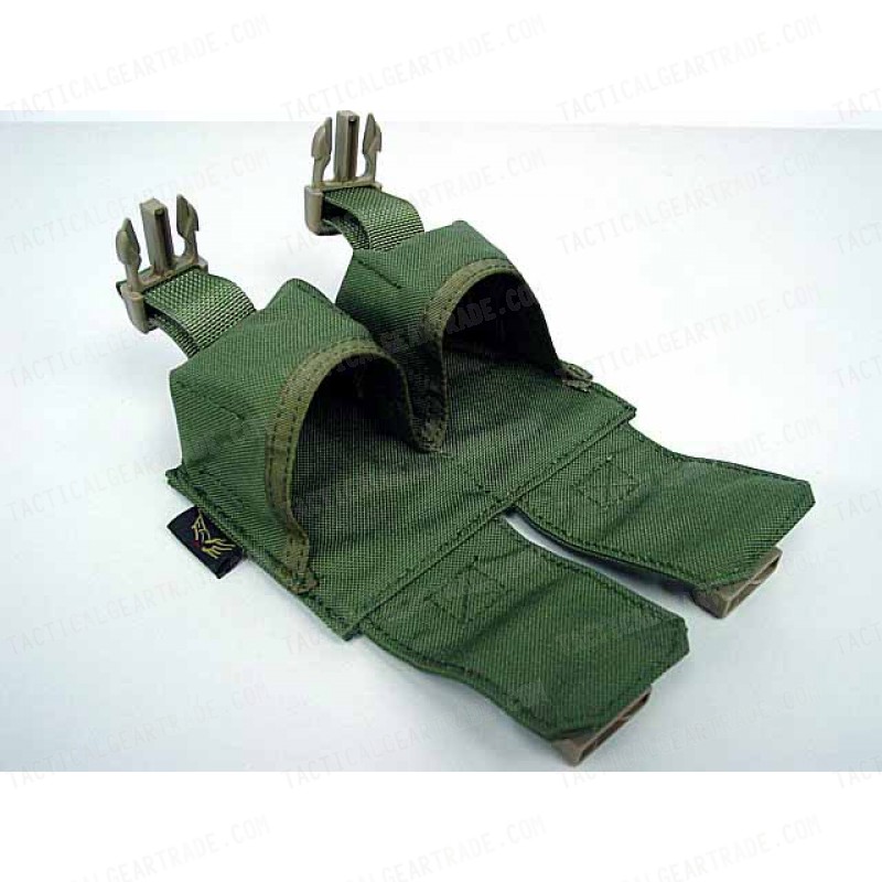 Flyye 1000D Molle Double Frag Grenade Pouch OD