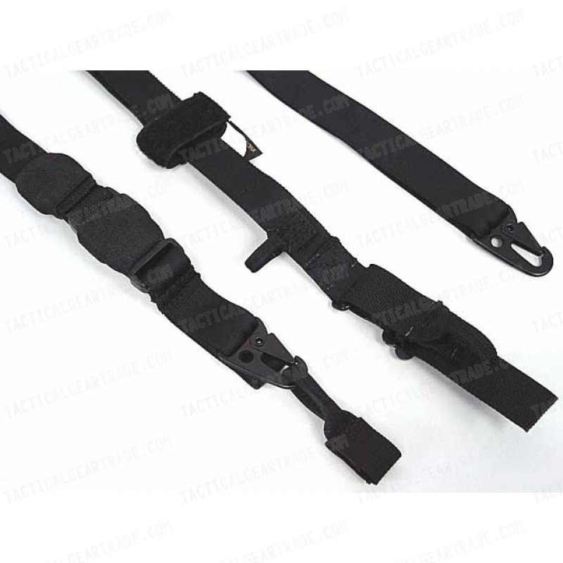 Flyye 1000D Airsoft 3-Point QD Rifle Sling Black