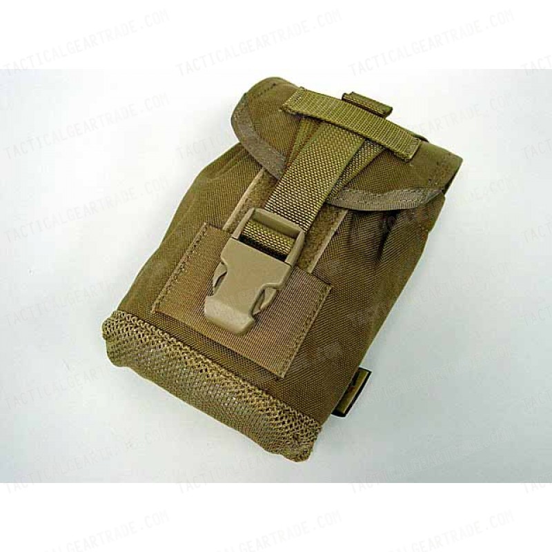 Flyye 1000D Molle 1Qt Canteen Utility Pouch Coyote Brown